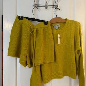 NWT Anthropologie Sweater lounge set